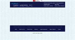 Desktop Screenshot of kreppellaw.com